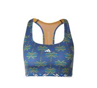 ADIDAS PERFORMANCE Soutien-gorge de sport 'Adidas x Farm Rio' bleu / bleu foncé / cognac / blanc, Taille XS