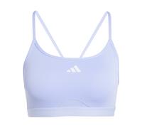 ADIDAS PERFORMANCE Soutien-gorge de sport 'Aeroreact' violet pastel / blanc, Taille XXXS-XXS