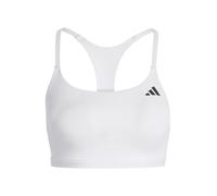 adidas Damen Optime Essentials Workout Light Support Bra, White, M