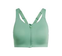 Adidas Tlrd Impact Luxe Zip High Impact Sports Bra Vert 80 / A Femme