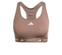 ADIDAS PERFORMANCE Soutien-gorge de sport marron / blanc, Taille M-L