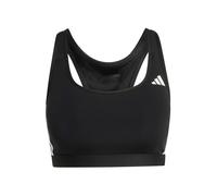 Adidas Soutien-gorge de sport Optime Essentials 3 bandes Maintien moyen Noir/Blanc M Femme