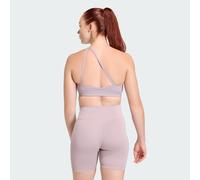 ADIDAS PERFORMANCE Soutien-gorge de sport 'Optime' lilas / blanc, Taille L