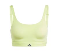 ADIDAS PERFORMANCE Soutien-gorge de sport 'Tailored Impact Luxe High-Support' citron vert / pétrole, Taille XS