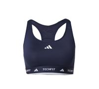 ADIDAS PERFORMANCE Soutien-gorge de sport 'TECHFIT' bleu foncé / blanc, Taille XXXS-XXS