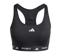 ADIDAS PERFORMANCE Soutien-gorge de sport 'TECHFIT' noir / blanc, Taille XXXL-4XL