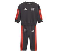 ADIDAS PERFORMANCE Survêtement 'Audi Formula One Team DNA' rouge / noir / blanc cassé, Taille 92