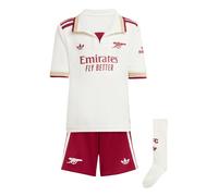 Adidas Arsenal 25/26 Mini Third Junior Set Blanc 3-4 Years Garçons,Filles