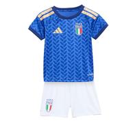 Adidas Italy 26/27 Baby Home Junior Set Bleu 9-12 Months Garçons,Filles