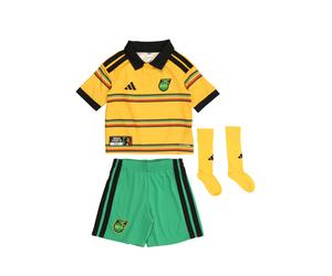 ADIDAS PERFORMANCE Survêtement 'JFF Mini' jaune d'or / roseau / rouge / noir, Taille 110