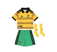 ADIDAS PERFORMANCE Survêtement 'JFF Mini' jaune d'or / roseau / rouge / noir, Taille 98