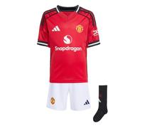 Adidas Manchester United 25/26 Mini Home Junior Set Rouge 24 Months-3 Years Garçons,Filles