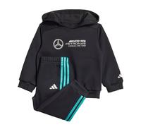 ADIDAS PERFORMANCE Survêtement 'MERCEDES - AMG PETRONAS FORMULA ONE TEAM DNA BABY JOGGER LONG' aqua / noir / blanc, Taille 104