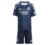 Adidas Real Madrid 25/26 Mini Away Junior Set Bleu 3-4 Years Garçons,Filles