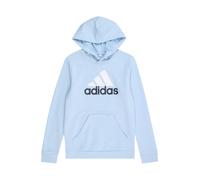 Adidas Essentials Two Colored Big Logo Cotton Hoodie Bleu 7-8 Years Enfants