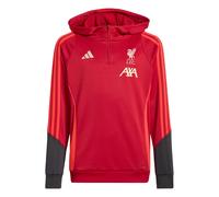 adidas Sweat à capuche d'entraînement Liverpool FC Tiro 25 Junior - Rouge 13-14Y