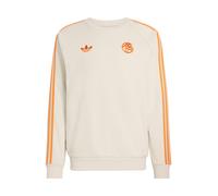 ADIDAS PERFORMANCE Sweat de sport 'FCB' beige / orange, Taille L
