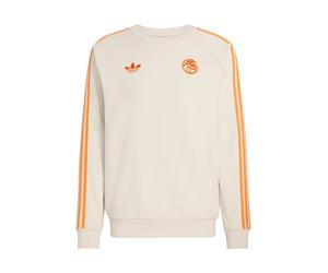 ADIDAS PERFORMANCE Sweat de sport 'FCB' beige / orange, Taille M