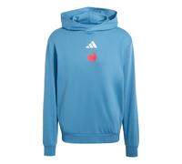 ADIDAS PERFORMANCE Sweat de sport 'FFR' azur / orange fluo / blanc, Taille M
