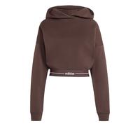 ADIDAS PERFORMANCE Sweat de sport 'Hyperglam' chocolat / blanc, Taille XL-XXL