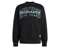 ADIDAS PERFORMANCE Sweat de sport 'Mercedes - AMG Petronas Formula One Team Las Vegas' aqua / gris / noir / blanc, Taille M