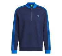 ADIDAS PERFORMANCE Sweat de sport 'Originals 3-Stripes 1/4 Zip' bleu / bleu marine, Taille S