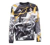 ADIDAS PERFORMANCE Sweat de sport 'Real Madrid Avengers 25/26' jaune / gris / noir / blanc, Taille XS