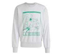 Adidas Real Madrid Heritage Crew Sweatshirt Gris XS Homme