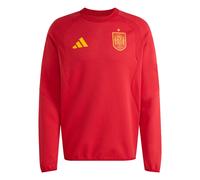 Adidas Spain Tiro Travel Crew Sweatshirt Rouge S Homme