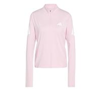 Adidas Adi365 Iconic Running Half Zip Sweatshirt Rose S Femme