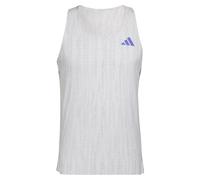Adidas Débardeur Adizero fonctionnel Homme Blanc Taille L
