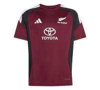 ADIDAS PERFORMANCE T-Shirt fonctionnel 'All Blacks' bourgogne / noir / blanc, Taille 140