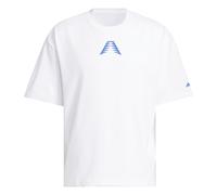 ADIDAS PERFORMANCE T-Shirt fonctionnel 'Anthony Edwards Believe' bleu cobalt / blanc, Taille L