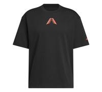Adidas Anthony Edwards Homme - T-Shirts, Noir - Taille S - Jersey de coton Black S