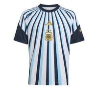 ADIDAS PERFORMANCE T-Shirt fonctionnel 'Argentinien 26 Pre-Match' bleu marine / bleu clair / or / blanc, Taille 152
