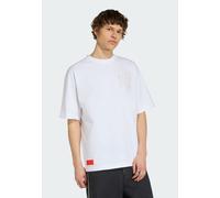 ADIDAS PERFORMANCE T-Shirt fonctionnel 'AU EF GR ll' rouge feu / blanc, Taille XS