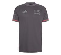 Adidas Audi F1 Team Authentic Short Sleeve T-shirt Gris 2XL Homme