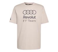 adidas Herren Audi Formula One Team DNA Graphic Tee, Chalk Pearl, L