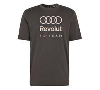 Adidas T-shirt manches courtes Audi F1 Team DNA graphique Noir M Homme
