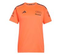 ADIDAS PERFORMANCE T-shirt fonctionnel 'Audi Formula One Team Set Up' orange / noir, Taille L