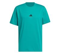 ADIDAS PERFORMANCE T-Shirt fonctionnel 'Basketball Graphic' turquoise / noir, Taille XS