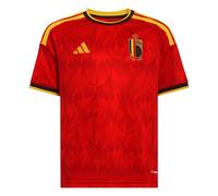 ADIDAS PERFORMANCE T-Shirt fonctionnel 'Belgium 26 Home Kids' jaune / rouge / noir, Taille 140