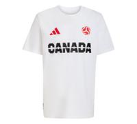 ADIDAS PERFORMANCE T-Shirt fonctionnel 'Canada' rouge / noir / blanc, Taille L