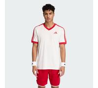 ADIDAS PERFORMANCE T-Shirt fonctionnel 'Classics' rouge / blanc, Taille XXL