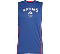 ADIDAS PERFORMANCE T-Shirt fonctionnel 'D4T Heritage' bleu foncé / rouge foncé / blanc, Taille M