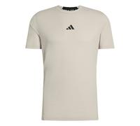ADIDAS PERFORMANCE T-Shirt fonctionnel 'Designed For Training' beige / noir, Taille S