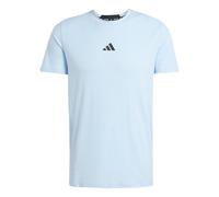 ADIDAS PERFORMANCE T-Shirt fonctionnel 'Designed For Training' bleu pastel / noir, Taille M