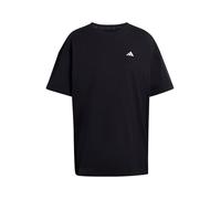 adidas Damen Power Essentials Workout Oversized T-Shirt, Black, S