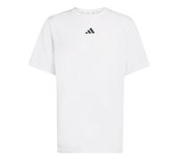 Adidas D4t Essentials Short Sleeve T-shirt Blanc S Homme