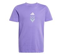 ADIDAS PERFORMANCE T-Shirt fonctionnel 'F50' vert clair / lavande / blanc, Taille 176